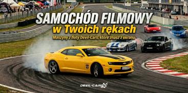 Samochód filmowy w Twoich rękach. Maszyny z floty Devil-Cars, które znasz z ekranu