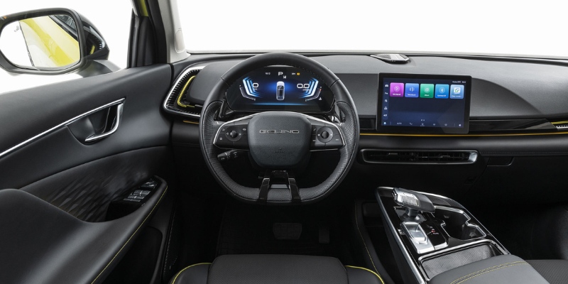 BAIC Beijing 5 - wnętrze