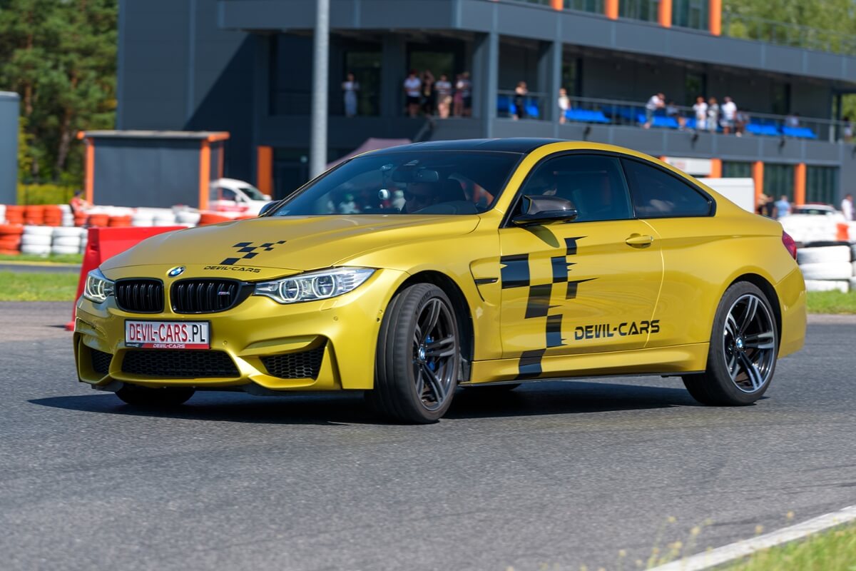 Jazda torowa w BMW M4