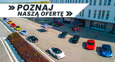 Oferta przejazdów samochodami po torze