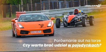 Porównanie aut na torze - czy warto brać udział w pojedynkach na torze?