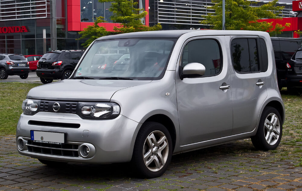 najbrzydsze auta świata - nissan cube