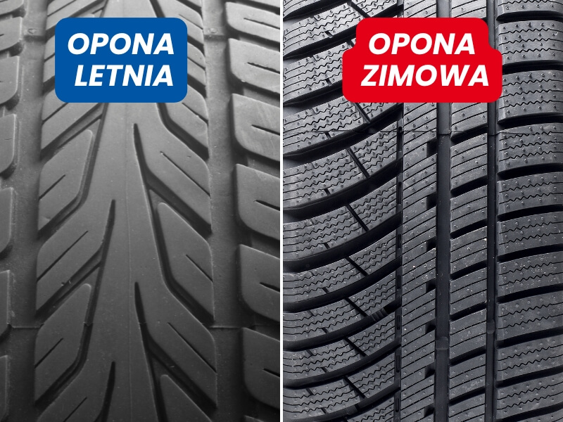 opona letnia a zimowa - por&oacute;wnanie