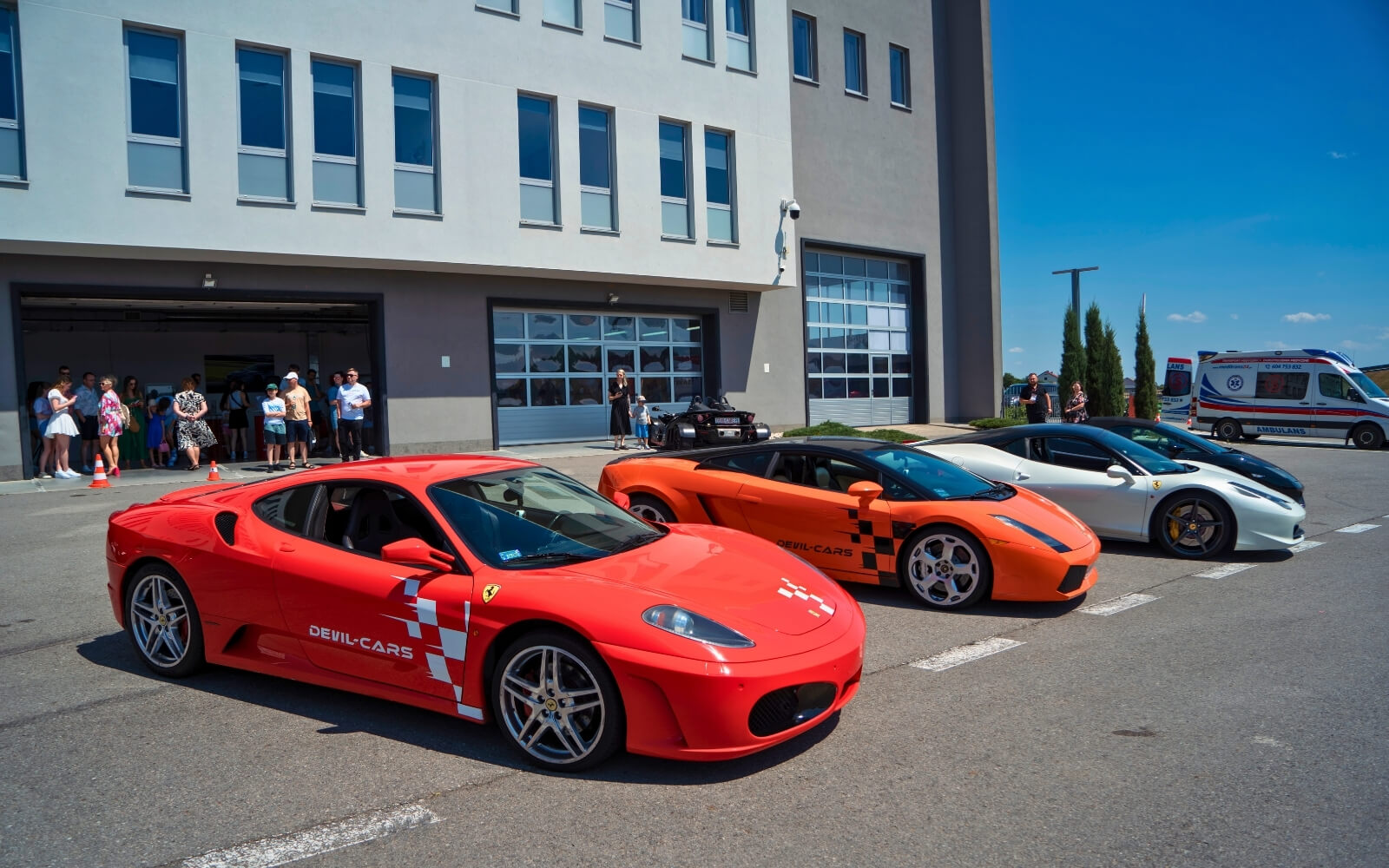 Auta Devil-Cars na Autodromie Jastrząb
