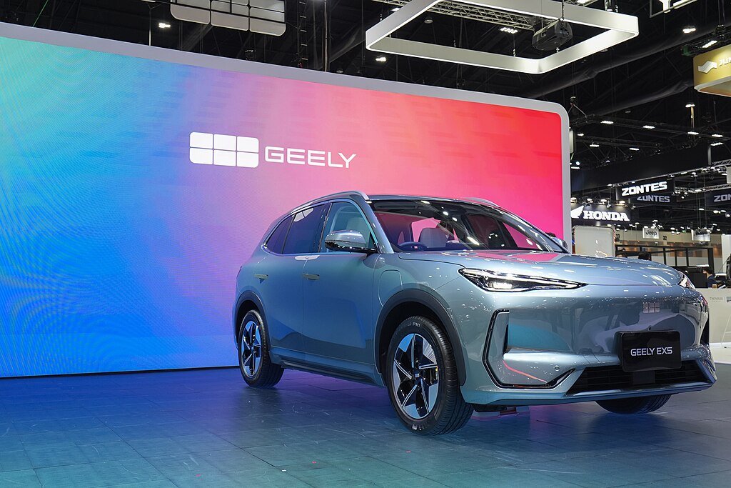 chińskie samochody - geely