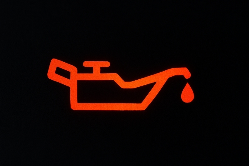 kontrolka poziomu oleju, lampa alladyna