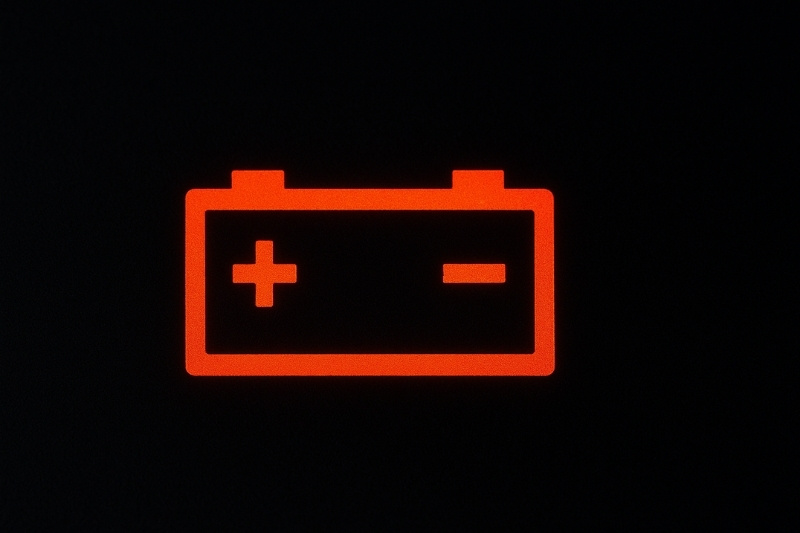 kontrolka akumulatora