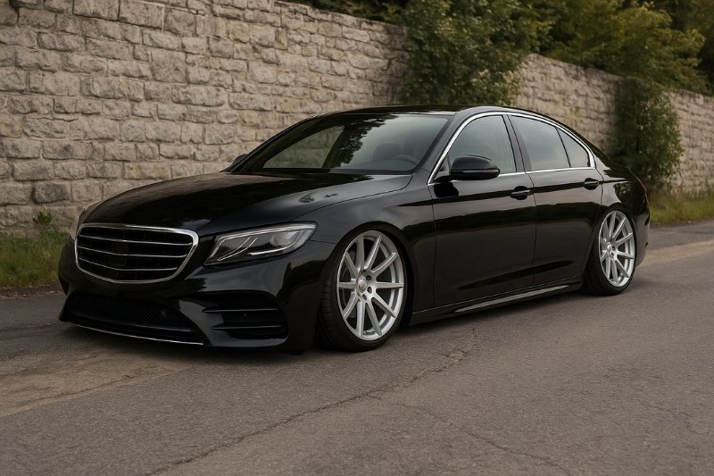 limuzyna z zawieszeniem pneumatycznym